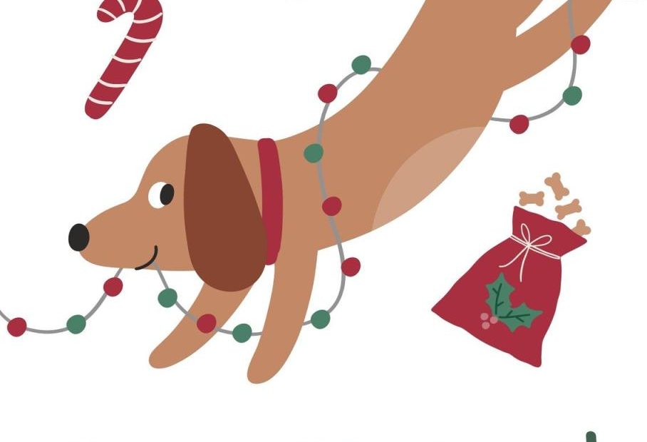 Free To Edit And Print Dog Christmas Card Templates | Canva
