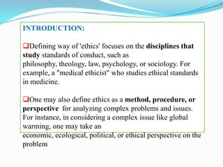 Ethical Issues In Research | Ppt