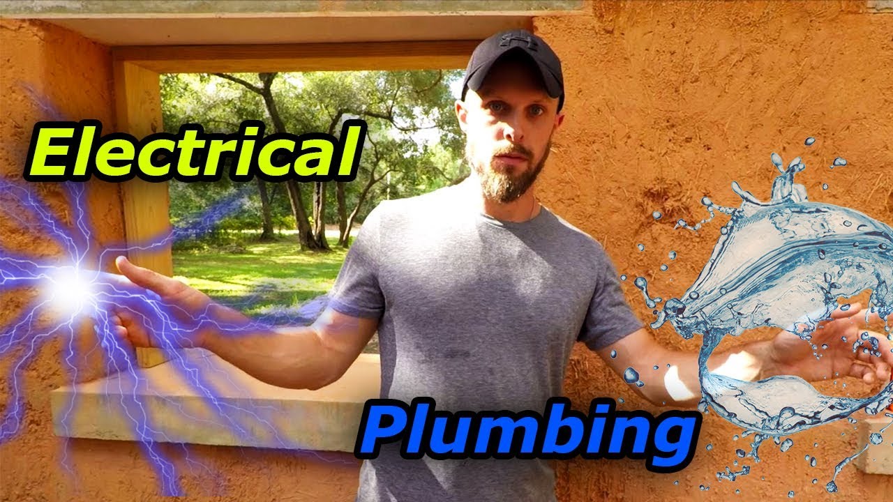 ⚡💧 Electrical & Plumbing Installation For Cob Buildings - Youtube
