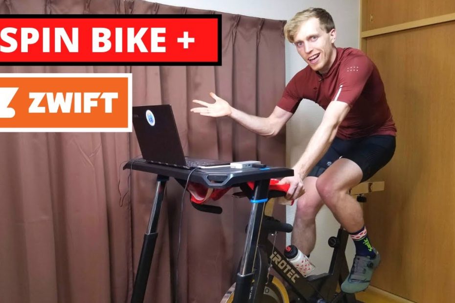 using zwift on a spin bike